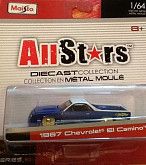 Машинка Maisto 1:64 1987 Chevrolet El Camino (15504)