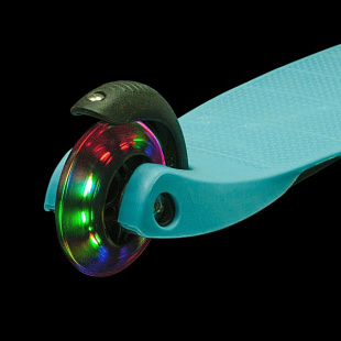Самокат-кикборд Novatrack Disco-kids Black/Blue 120H.DISCOKIDS.BBL7