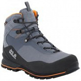 Ботинки мужские Jack Wolfskin Wilderness Lite Texapore Mid M pebble grey / black