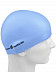 Шапочка для бассейна (плавания) взрослая Mad Wave Pastel Silicone Solid blue