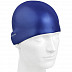 Шапочка для бассейна (плавания) взрослая Mad Wave Metal Silicone Solid blue