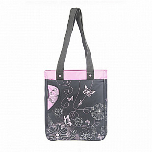 Сумка городская GRIZZLY MD-409-2 /4 grey/pink