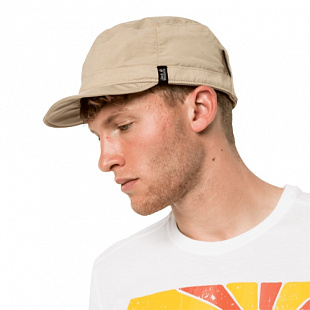 Кепка мужская Jack Wolfskin Stow Away Cap sand dune 1908491-5605