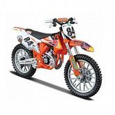 Масштабная модель мотоцикла Bburago 1:18 KTM 450 SX-F Factory Edition (2018) (18-51000 18-51081) #84 new НОВОЕ ПОСТУПЛЕНИЕ