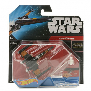 Звездолет Hot Wheels Звездные войны Poe's X-Wing Fighter (CGW52)