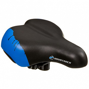 Седло Novatrack детское black/blue КЛ98761