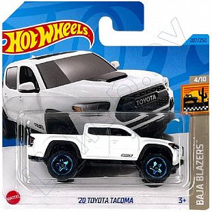 Машинка Hot Wheels Базовой коллекции 20 Toyota Tacoma 207/250 (5785 HKG75) mainline 2023