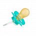 Пустышка круглая латексная Canpol babies Love&Sea 6-18 мес. (22/607) turquoise
