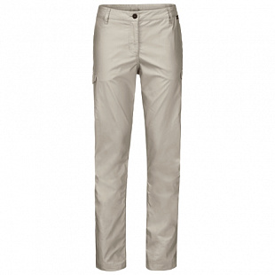Ветрозащитные брюки женские Jack Wolfskin Lakeside Pants W dusty grey