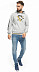 Толстовка Atributika&Club NHL Pittsburgh Penguins 366420 grey