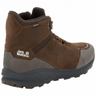 Ботинки мужские Jack Wolfskin Coogee Texapore Wt Mid M dark wood / phantom