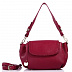 Женская сумка из кожи Pola 9027 dark pink