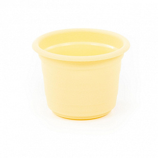 Горшок цветочный Полесье Ксения №1 0,25 л 73518 Light Yellow