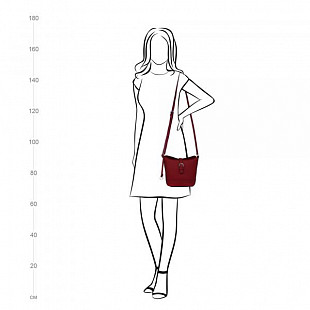 Женская сумка Pola 4329 red