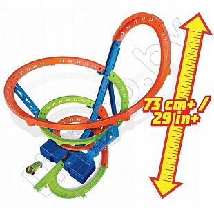 Трек Hot Wheels Скоростное крушение по спирали (HGV67)