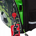 Рюкзак школьный GRIZZLY RAz-187-1 /2 black/light green