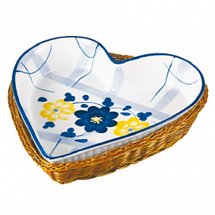 Блюдо Bekker в плетеной корзине BK-7327