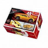 Пазл Trefl Тачки 3 Победитель 54160 Yellow