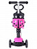 Самокат-беговел Black Aqua MG023D светящиеся колеса pink