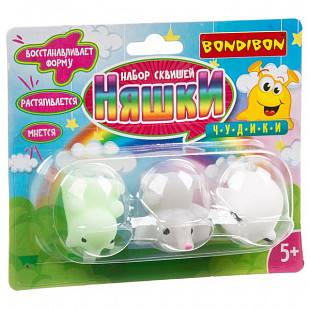 Набор сквишей Bondibon Няшки ВВ3513