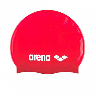 Шапочка для плавания Arena Classic Silicone Cap 91662 44 red/white