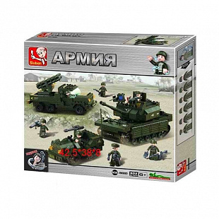 Конструктор Sluban M38-B6800 Полевые учения