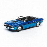 Масштабная модель автомобиля Maisto 1:24 Додж Челенджер R/T кабриолет 1970 (31264) blue