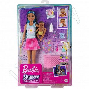 Игровой набор Barbie Няня (FHY97 HJY34)