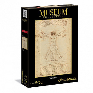 Мозаика Clementoni Витрувианский человек 500 шт