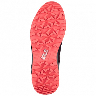 Водонепроницаемые кроссовки женские Jack Wolfskin Cascade Hike Xt Texapore Low W burgundy / pink