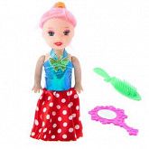Кукла  Shenzhen Toys с зеркальцем, расческой 285-1