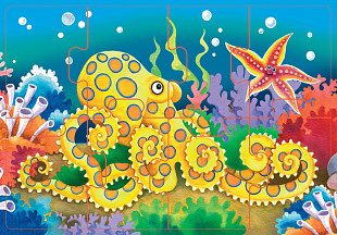 Пазл-мозаика Step Puzzle Морские жители SP-70105