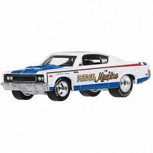 Машинка Hot Wheels 2025 Premium 2 шт. 71 AMC Javelin + AMC Rebel Machine (HBL96 JBL06)
