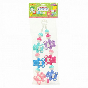 Погремушка-подвеска Полесье Забавные зверята 75см 71606