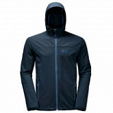 Куртка мужская Jack Wolfskin Turbulence Jkt M 1303661 dark blue