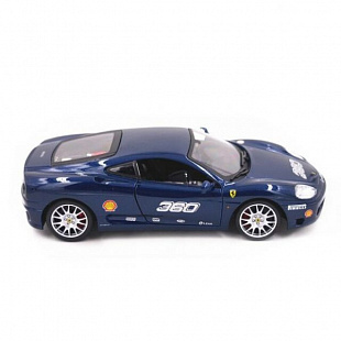 Автомодель Bburago Ferrari 360 Challenge 18-26304 Dark Blue