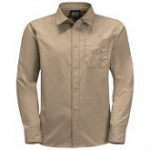 Рубашка детская Jack Wolfskin Lakeside Shirt Kids sand dune