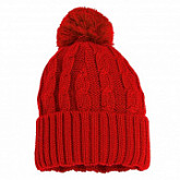 Шапка Jack Wolfskin Stormlock Pompom Cap 1901191 red