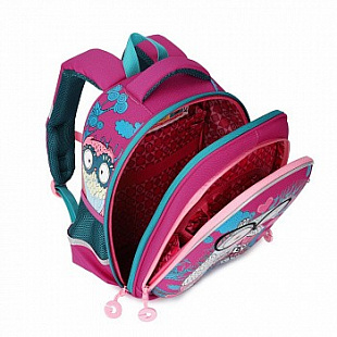 Рюкзак школьный GRIZZLY RA-979-2 /2 fuchsia