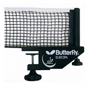 Сетка для настольного тенниса с крепежом Butterfly Europa