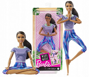 Кукла Barbie Made To Move Гимнастка (FTG80 GXF06)