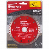 Алмазный круг Wortex 125х22 мм универсальный AGD12507U2011