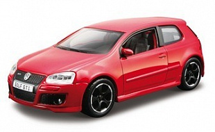 Коллекционная машина Bburago 1:32 Volkswagen Golf GTI (18-43005) red
