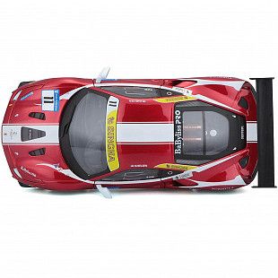 Коллекционная машина Bburago 1:24 Racing Ferrari 488 (18-26308) red