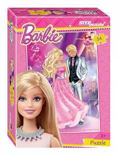 Мозаика Step Puzzle 54 Mattel Барби 71143