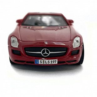 Машинка инерционная Maisto 1:40 Mercedes-Benz SLS AMG (21001) red