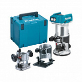 Аккумуляторный кромочный фрезер Makita DRT50ZJX2