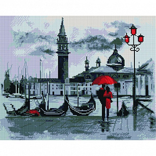 Алмазная мозаика Picasso Пара под красным зонтом PD4050128