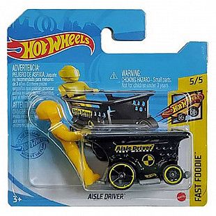Машинка Hot Wheels Базовой коллекции Aisle Driver 109/250 (5785 GRY09)