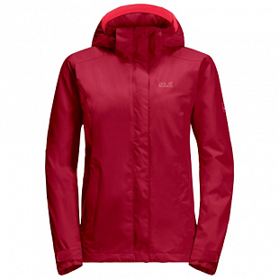Куртка женская Jack Wolfskin Seven Lakes Jacket W scarlet